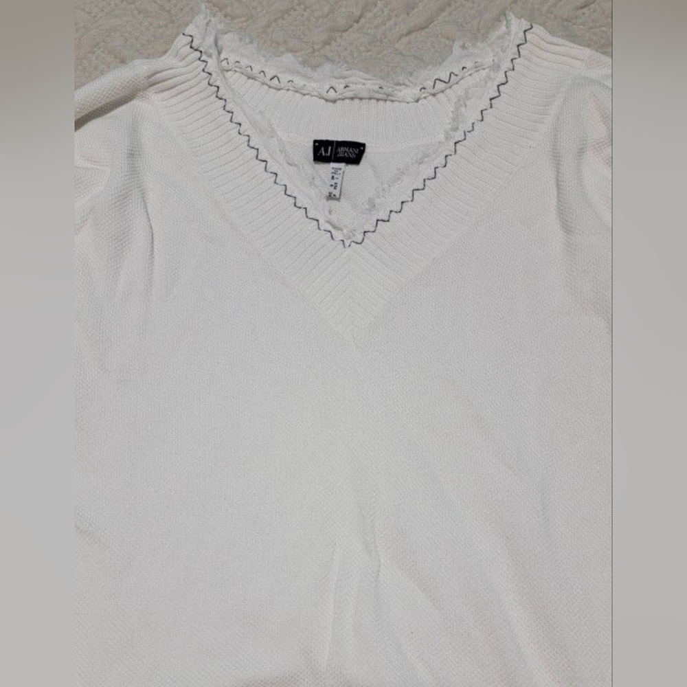 Armani Jeans Women Shirt, Size 6, Longsleeve -Pre-Owned- - Picture 7 of 8